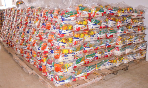 Governo do Tocantins atende mais de 7 mil famílias em mais uma etapa de entrega de cestas básicas 