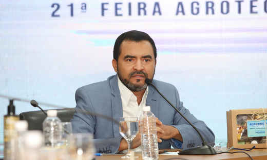 O vice-governador Wanderlei Barbosa reforçou a importância da feira para os produtores do Tocantins, oportunidade para ficarem bem informados e fecharem bons negócios 